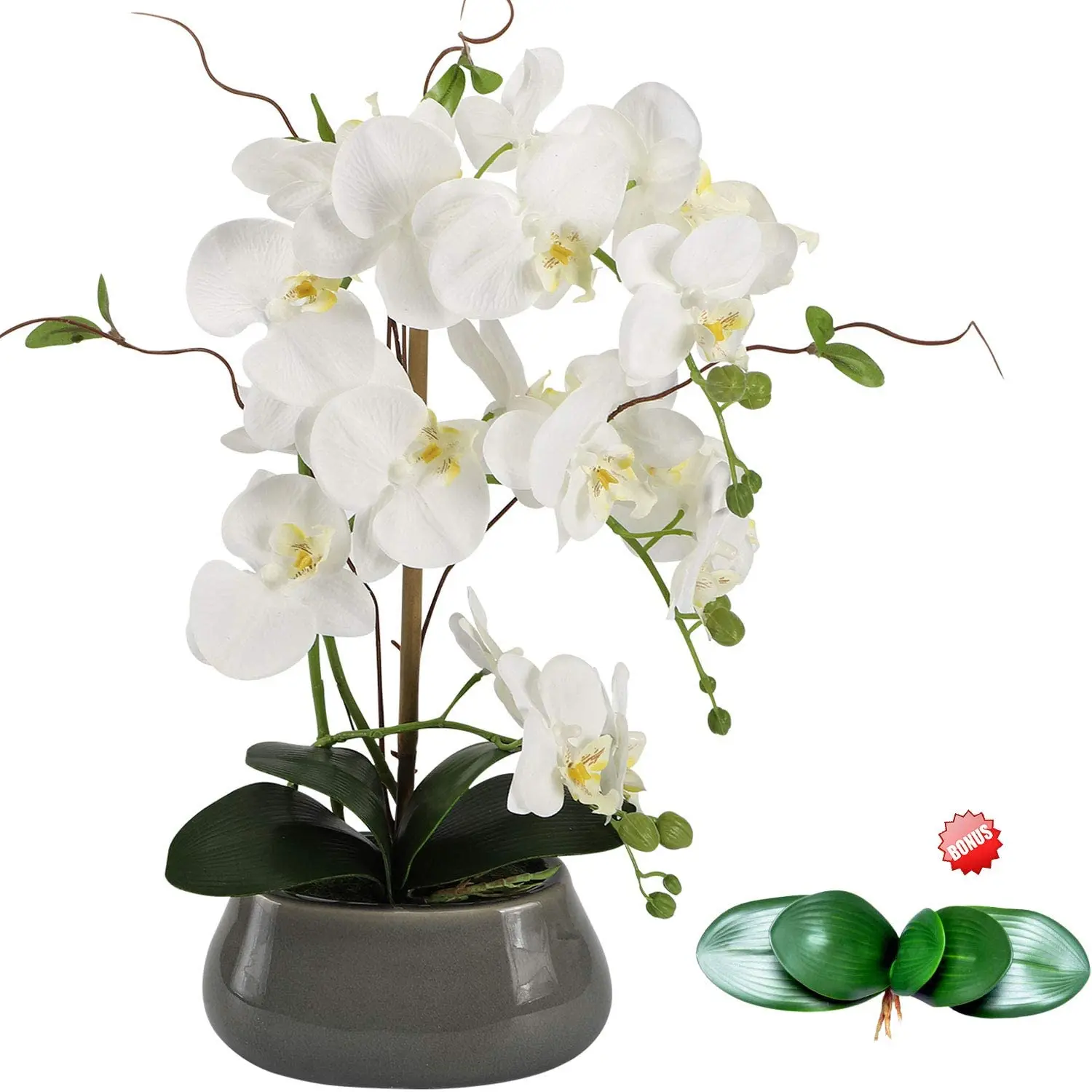 Orchid Phalaenopsis - Sztuczne kwiaty orchidei Centerpieces na stół