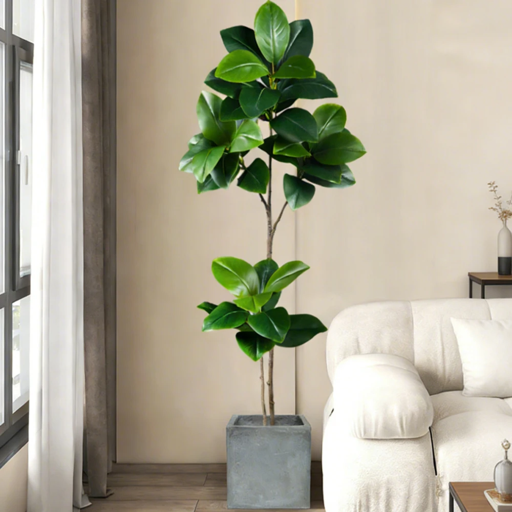 Sztuczne drzewko z gumy, sztuc – Rubber Plant Ficus recenzja i cena